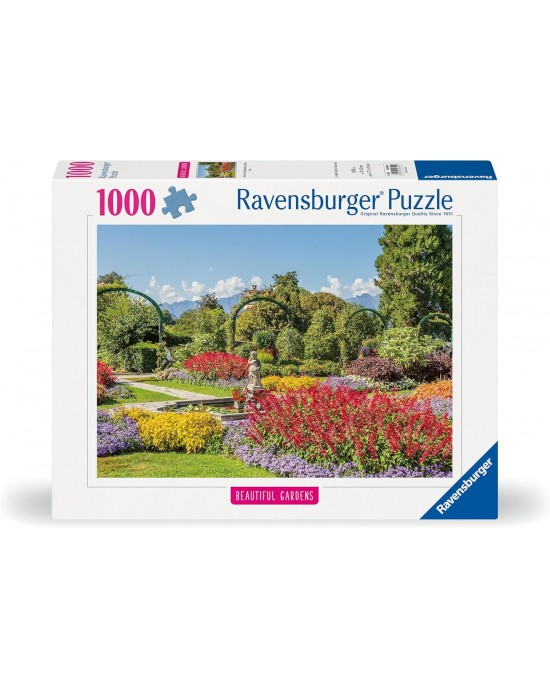 1000 κομμάτια PARK OF VILLA PALLAVICINO, STRESA, ITALY