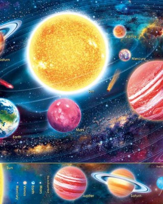 300 XXL κομμάτια THE SOLAR SYSTEM