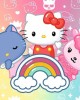 2x24 κομμάτια HELLO KITTY - BEST FRIENDS !