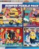 4 x 100 κομμάτια MINIONS DISPICABLE ME4 - EMBRACE YOUR FRIENDS