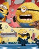 4 x 100 κομμάτια MINIONS DISPICABLE ME4 - EMBRACE YOUR FRIENDS