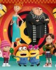 4 x 100 κομμάτια MINIONS DISPICABLE ME4 - EMBRACE YOUR FRIENDS
