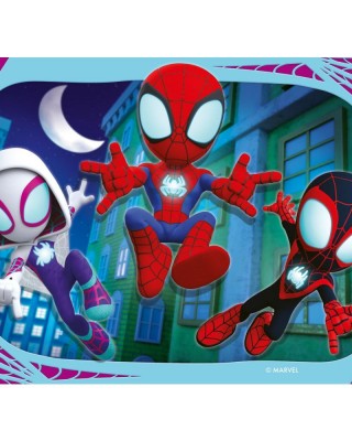 12+16+20+24 κομμάτια MARVEL IT'S SPIDEY TIME !