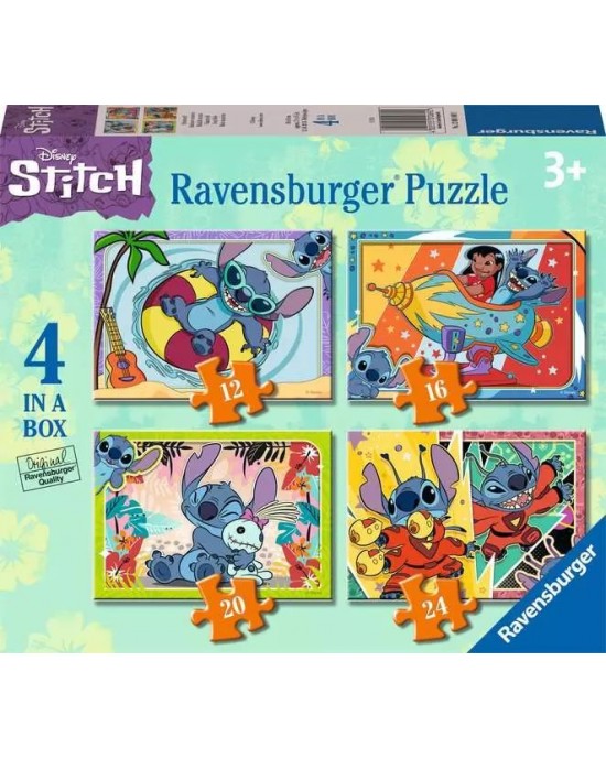 12+16+20+24 κομμάτια STITCH - VACAY MODE !