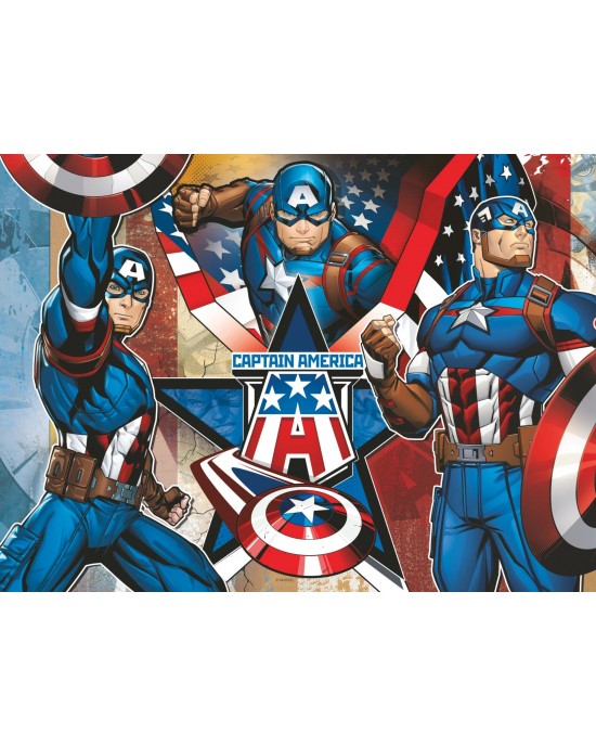 100 XXL κομμάτια MARVEL - THE FIRST AVENGER 