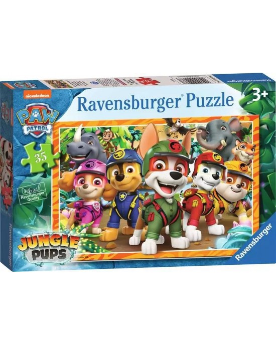 35 κομμάτια PAW PATROL - INTO THE JUNGLE!