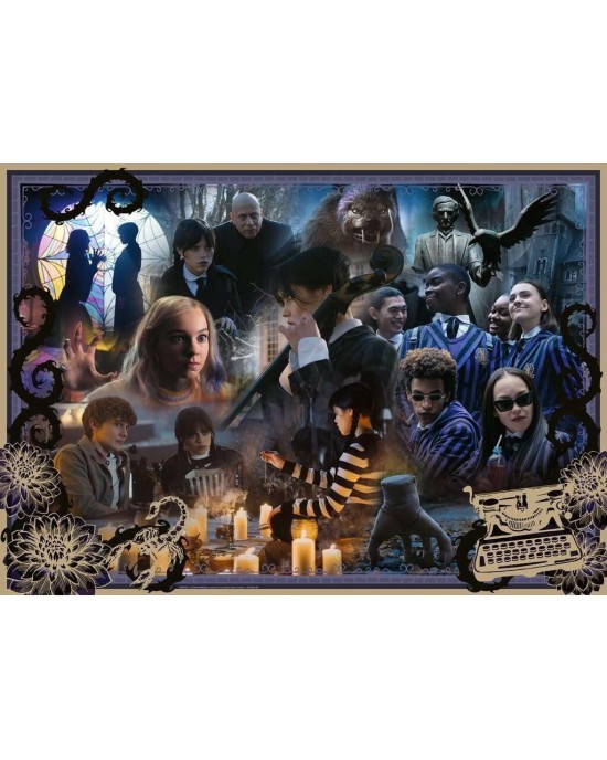 1000 κομμάτια WEDNESDAY : BEST OF SEASON 1