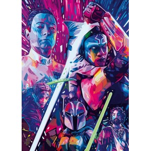 500 μεγάλα κομμάτια STAR WARS - THE HYPERSPACE COLLECTION - AHSOKA