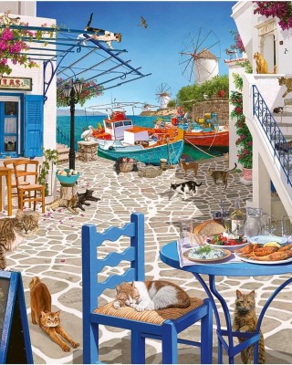 1500 κομμάτια CATS OF MYKONOS