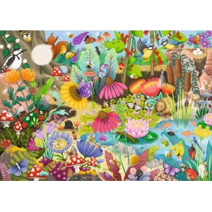 1000 κομμάτια LITTLE GARDEN WORLD