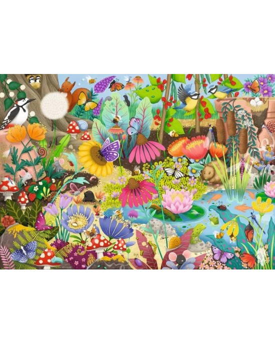 1000 κομμάτια LITTLE GARDEN WORLD