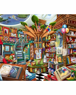 1500 κομμάτια DISNEY - BOOKSHOP OF WONDERS