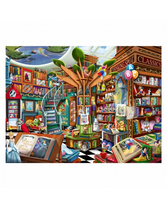 1500 κομμάτια DISNEY - BOOKSHOP OF WONDERS