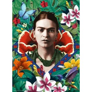 500 κομμάτια FRIDA KAHLO, BLOOMING FANTASY
