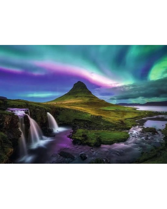 1000 κομμάτια AURORA OVER KIRKJUFELL