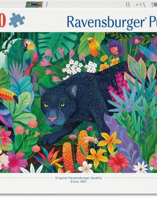 3000 κομμάτια PANTHER IN FLOWERY JUNGLE