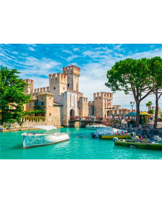 1000 κομμάτια Sirmione, Lago Di Garda