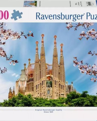 1000 κομμάτια LA SAGRADA FAMILIA, BARCELLONA