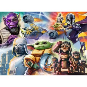 500 κομμάτια THE MANDALORIAN AND GROGU