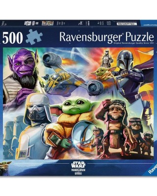 500 κομμάτια THE MANDALORIAN AND GROGU