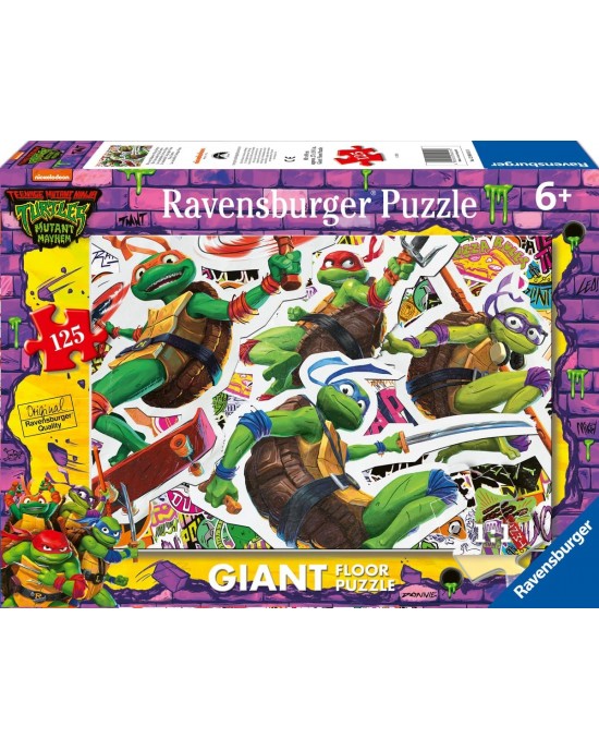 125 μεγάλα κομμάτια NICKELODEON - NINJA TURTLES