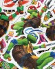 125 μεγάλα κομμάτια NICKELODEON - NINJA TURTLES