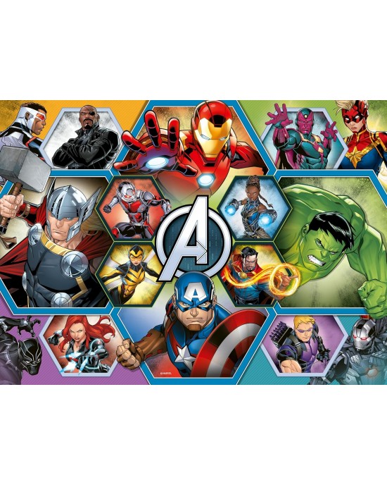 100 XXL κομμάτια MARVEL AVENGERS - EARTH'S MIGHTIEST HEROES