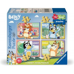 2+3+4+5 κομμάτια MY FIRST PUZZLES - BLUEY & FAMILY