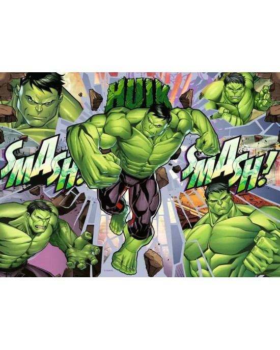 100 XXL κομμάτια MARVEL - THE INCREDIBLE AVENGER