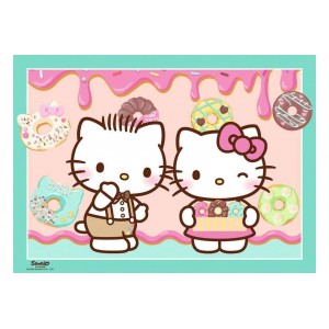 4 x 100 κομμάτια LET'S GO HELLO KITTY !