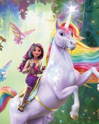 100 XXL κομμάτια UNICORN ACADEMY - SOPHIA AND WILDSTAR