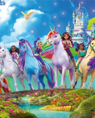 200 XXL κομμάτια THE MAGIC OF UNICORN ACADEMY