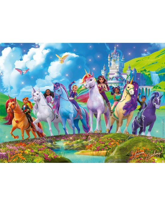 200 XXL κομμάτια THE MAGIC OF UNICORN ACADEMY