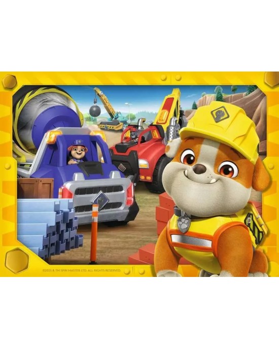 12+16+20+24 κομμάτια PAWPATROL - RUBBLE & CREW - HARD AT WORK!