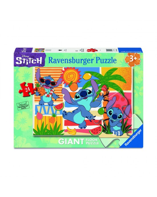 24 μεγάλα κομμάτια DISNEY STITCH - STITCH ON VACATION 