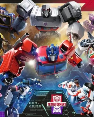 100 XXL κομμάτια ROBOTS OF CYBERTRON