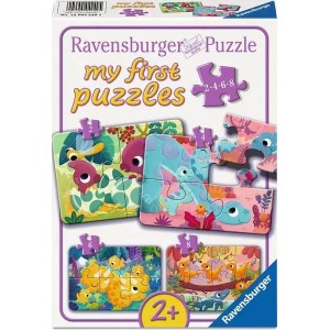 2 + 4 + 6 + 8 κομμάτια MY FIRST PUZZLES - DINOSAUR FRIENDS