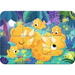 2 + 4 + 6 + 8 κομμάτια MY FIRST PUZZLES - DINOSAUR FRIENDS