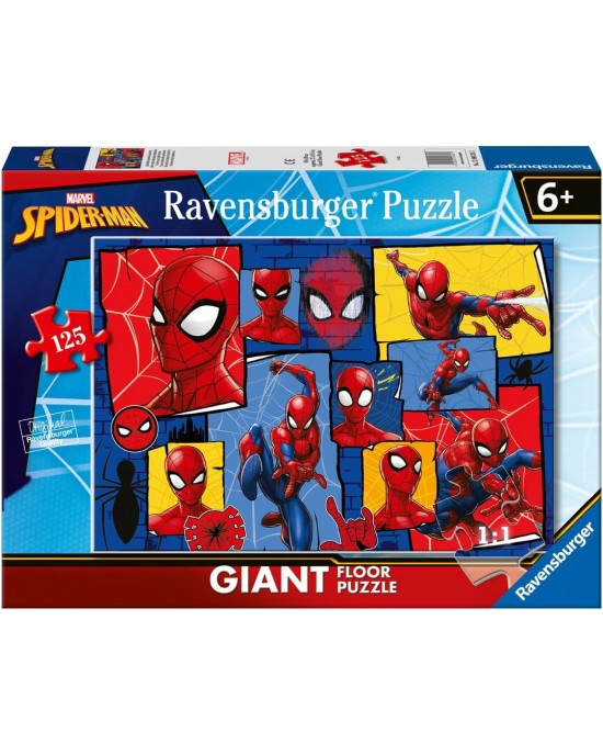 125 μεγάλα κομμάτια SPIDERMAN - A HERO WITH A THOUSAND EXPRESSIONS