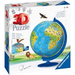 180 πλαστικά κομμάτια CHILDREN'S WORLD GLOBE ENGLISH
