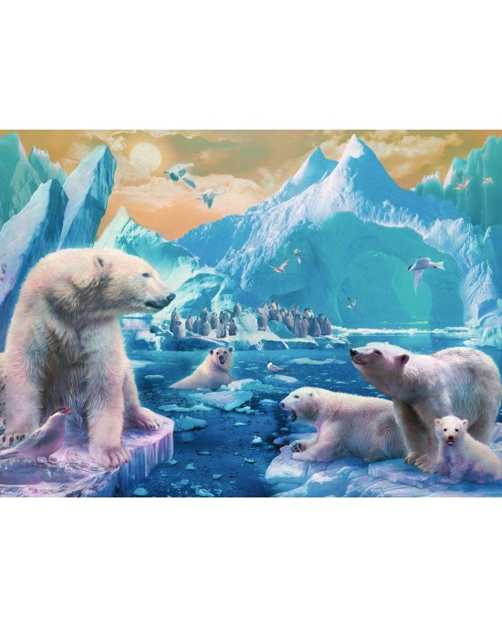 300 XXL κομμάτια POLAR BEAR KINGDOM