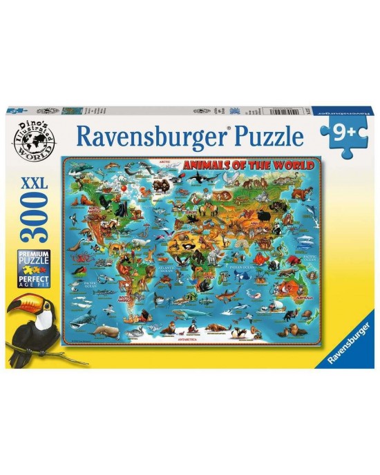 300 XXL κομμάτια WORLD OF ANIMALS