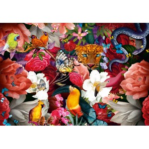 300 κομμάτια PUZZLE MOMENT -  FLOWERS