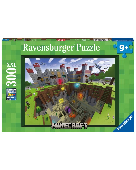 300 XXL κομμάτια MINECRAFT CUTAWAY
