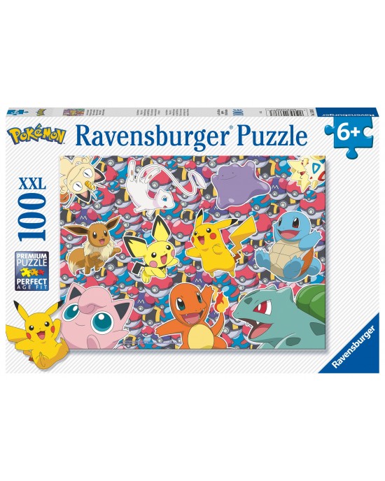 100 XXL κομμάτια POKEMON