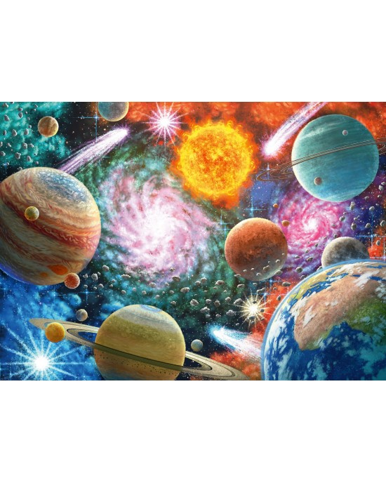 100 XXL κομμάτια STARS AND PLANETS