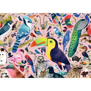 1000 κομμάτια AMAZING BIRDS