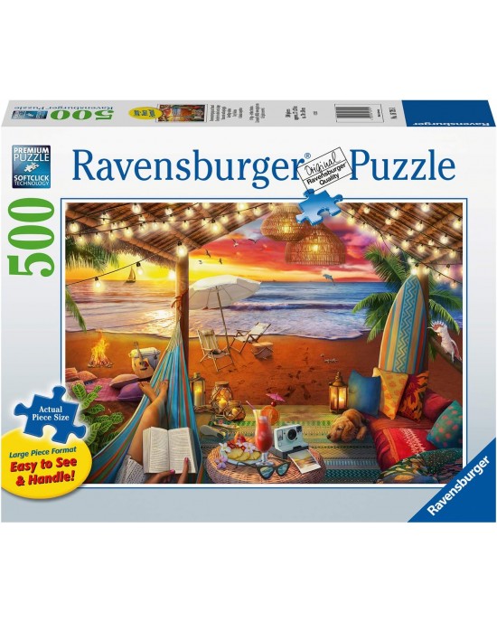 500 μεγάλα κομμάτια COZY CABANA