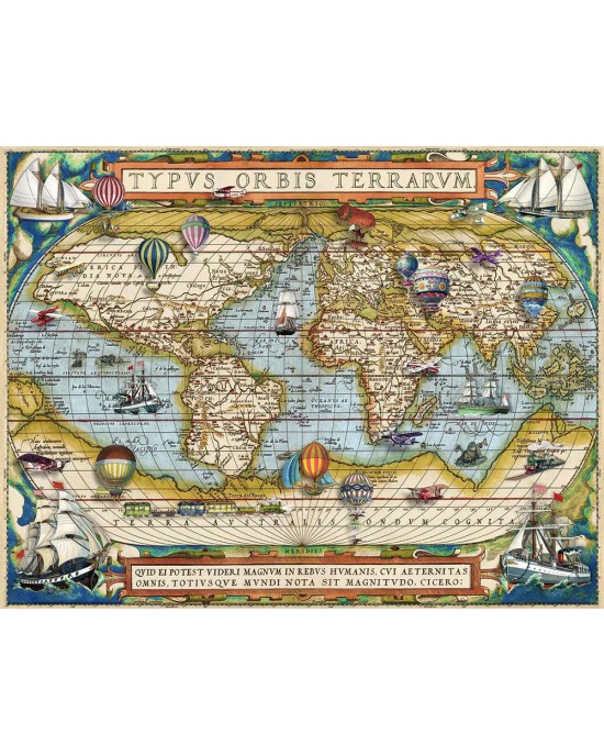 2000 κομμάτια MAP OF THE WORLD