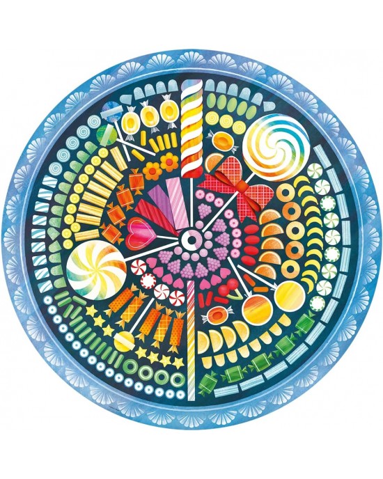 500 κομμάτια CIRCLE OF COLORS - CANDIES